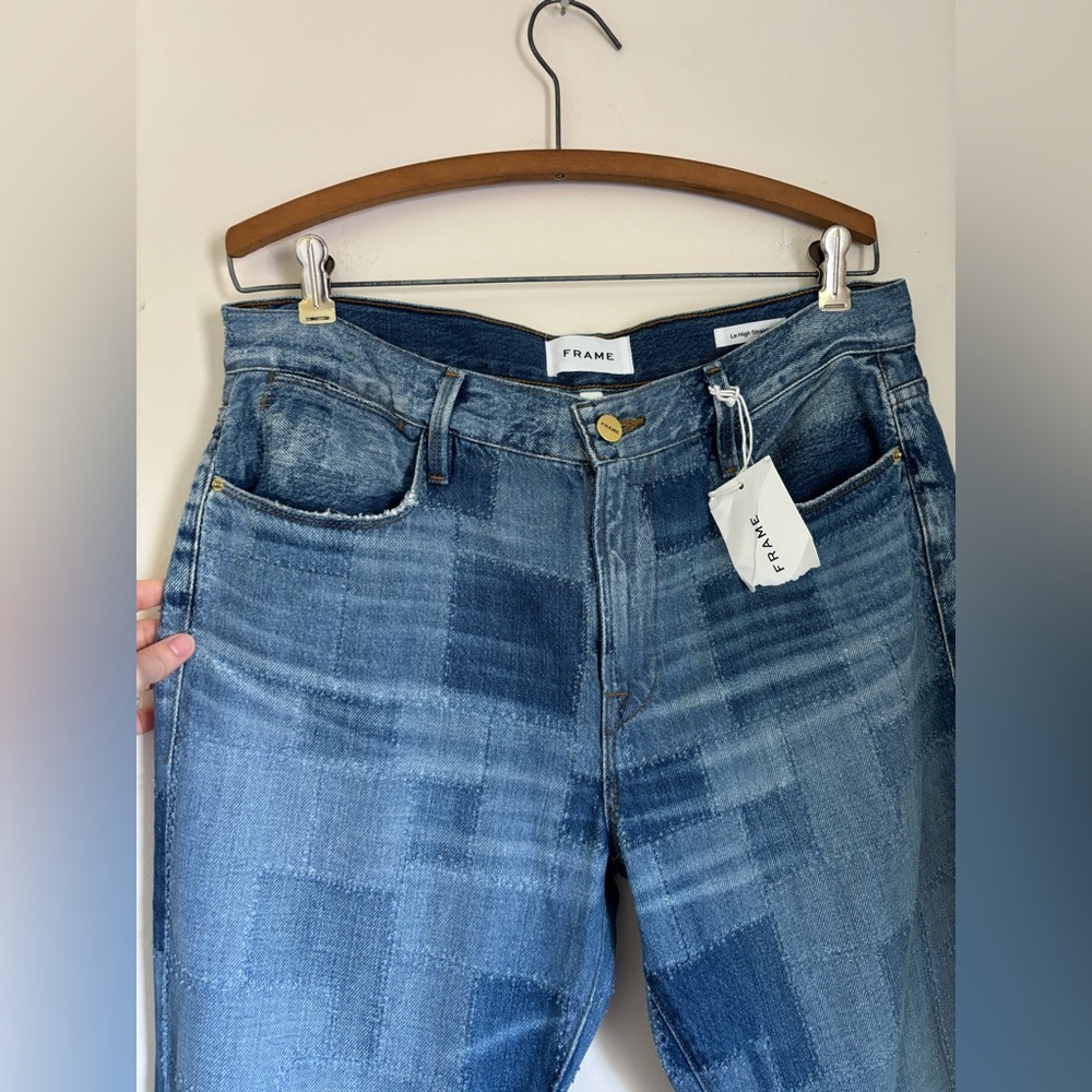 FRAME Le High Straight Patchwork jeans - Picture 7 of 10